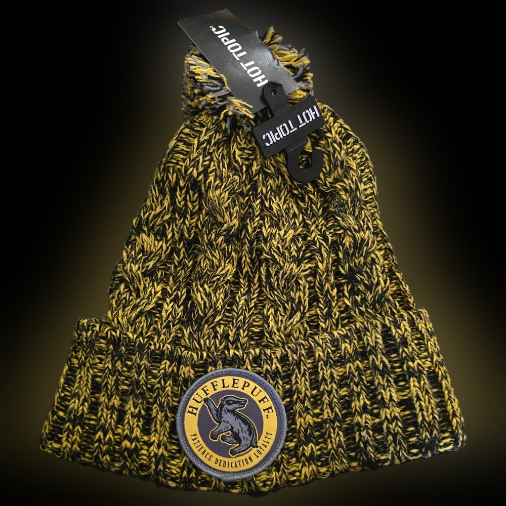 Hot Topic Hufflepuff Beanie